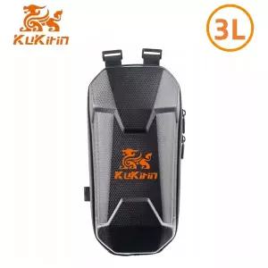 쿠키린 전동 스쿠터 가방 3L 하드쉘 방수 휴대용 프리미엄 핸들바 장착 정리함