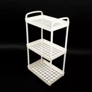 [생활] 주방 선반 수납 이동식선반 트롤리 수납장 세탁실 틈새 3단 팬트리 바퀴선반 바퀴달린 진열대