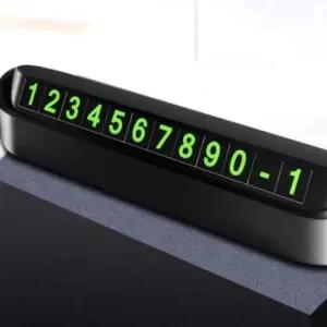 [CAR] 주차번호판 차량용 연락처 스티커 자동차 번호판 전화번호판