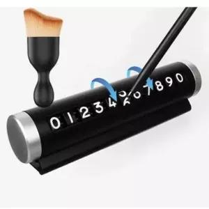 [CAR] 주차 알림 전화 번호판 다이얼 자동차 연락처 알림판 다용도 먼지 브러쉬 세트