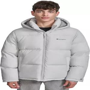 조절 가능한 후드가 달린 챔피언 남성용 헤비 웨이트 퍼퍼