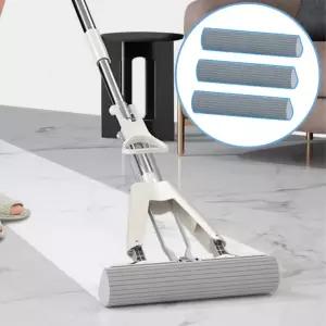 바닥청소 밀대걸레 펄프 청소기 거실 사무실 리필 2개