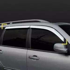 [CAR] 썬바이저 크롬 빗물 차단 장치 차량 렉스턴W 전면 햇빛 차단기