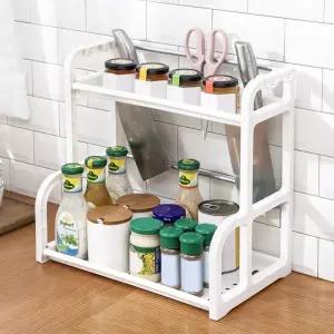 다용도 주방 선반 조리도구 양념통 보관 정리대 공간활용