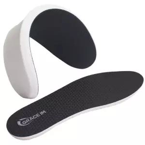 그래핀 라텍스 쿠션깔창 논슬립깔창 검정 마라톤깔창 깔창 논슬립깔창