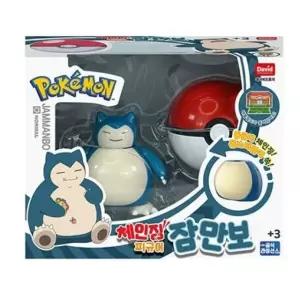 포켓 몬스터 포켓몬 피규어 몬스터볼 잠만보