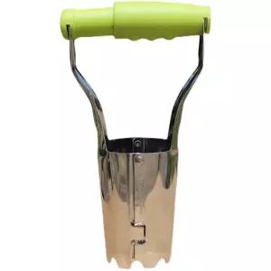 묘목 이식기 멀칭타공기 모종 비닐구멍뚫기 스테인리스 스틸 손잡이