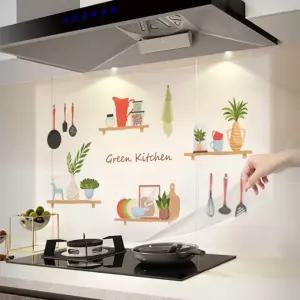 방수 방염 시트지 주방 욕실 붙이는 필름 투명 패턴 3종