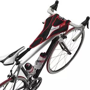 엘리트 프로텍 플러스 스웨트 가드 - 도로 및 MTB를 위한 조절식 세탁 가능한 실내 자전거 프레임 프로텍터