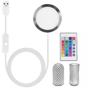 3D 프린터 DIY 모델 LED 램프 키트 001 밤부랩 A1/A1mini/P1S/P1P/X1C용 USB 화이트/차가운/따뜻한 조명