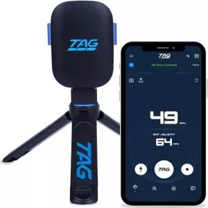 6시간 충전식 배터리가 장착된 태그 원 스포츠 레이더 - 야구 소프트볼 및 골프 스피드 건 정확한 트래커