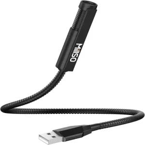 MillSO 노트북용 USB 마이크 Gooseneck 휴대용 미니 컴퓨터 플러그 앤 플레이 유튜브 스트리밍 팟캐스트