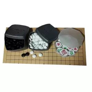 바둑알 접이식 장기판 바둑판 전통놀이 장기바둑 세트