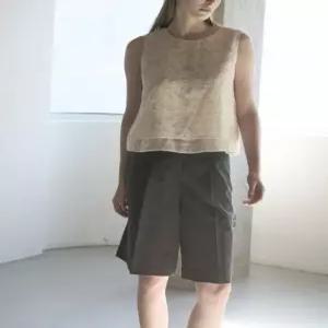 [올리비아로렌]올리비아로렌 레이어드 민소매 블라우스 VOCNS5M3211 애플아울렛