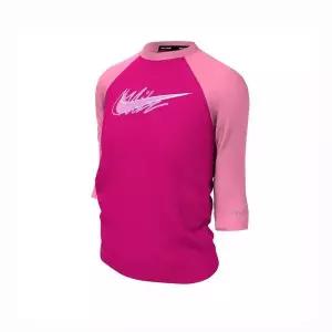 [나이키]아동래쉬가드 여자아동 로고 숏 슬리브 하이드로가드 NESSC745-672 741946