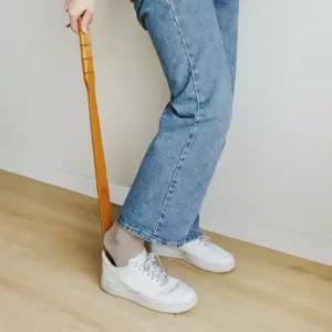 원목 구두주걱 롱 55cm 긴 신발 헤라 편리한 구두칼 구둣주걱