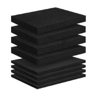 선택 및 뽑기 폼 패드 사각형 스폰지 도구 상자 라이너 게임 충격 방지 제작 케이스 운송