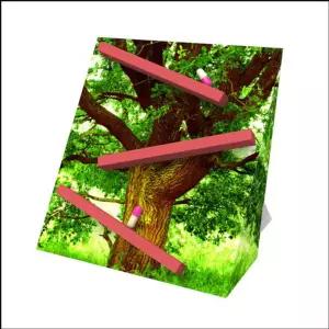 집콕과학 무게중심 나무 타는 애벌레 1개