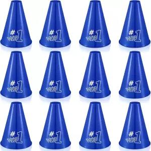 할로스쿠메 치어 메가폰 우리는 치어리더를 위한 1 노이즈메이커 플라스틱 스포츠 경기 야외 활동을