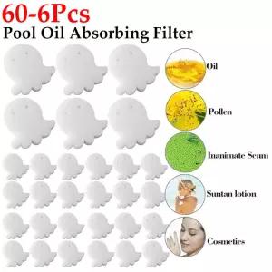 수영장 거품 스폰지 필터 문어 모양 욕조 SPA 오일 흡수 슬러지 청소 도구 60-6 개
