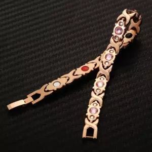 건강 패션 자석팔찌 건강팔찌 로즈골드 / 헬스케어 네오디움 티타늄 고급선물