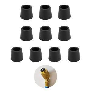 에어컨 시스템 보호를 위한 10PCS HVAC 호스 개스킷 키트, 1/4인치 고무 O 링 수리 및 교체를 전문가용 충전 자동차 액세서리