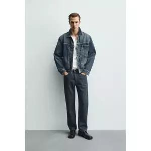 ZARA 레귤러핏 청바지 - 블루 372918