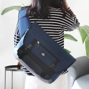 남녀공용 와이드 스트랩 메신저백 커플 메신저백 힙색슬링백 남자슬링백 남자힙색