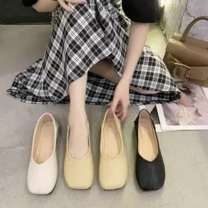 여성 플랫슈즈 메리제인슈즈 플랫로퍼 여자로퍼 3컬러 여성플랫슈즈 플랫슈즈 플랫로퍼