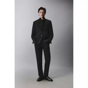 ZARA 울 수트 블레이저 - 블랙 372940