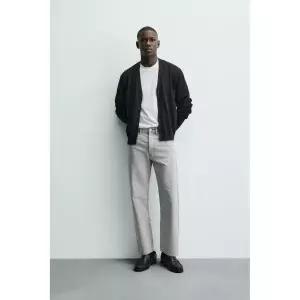 ZARA JEANS STRAIGHT ANKLE FIT - 그레이 372955