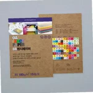 (두성) OA팬시페이퍼 A4 180g K03/15매 단(15개입)