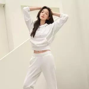 ANDAR 소프트 플리스 크롭 후디