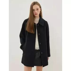 올리브데올리브 하프기장 벨티드 울 코트 OH5XH096 1037628