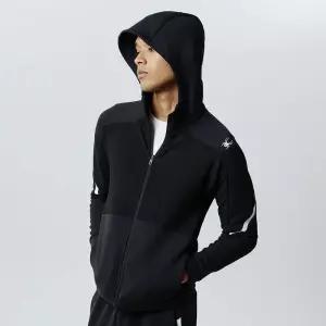 스파이더 남성 풋볼 셋업 후드 집업 SPIFCNFT211MBLK [백화점 매장판]