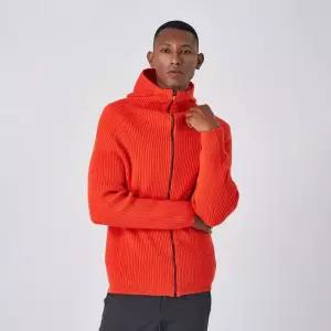 스파이더 남성 울 블렌딩 스웨터 후드 집업 SPJWCNFT205MORG [백화점 매장판]