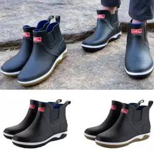 남성장화 레인부츠 장마철신발 작업화 비 캠핑 패션장화