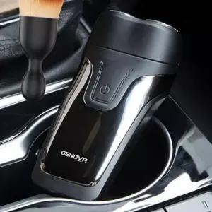 (올핀)차량용 전기 면도기 휴대용 C타입 세트와 먼지 브러쉬