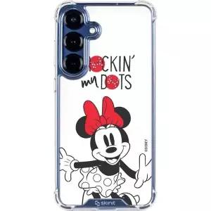 12019092 스마트폰 케이스 커버 갤럭시 S25와 호환되는 스키니 클리어 폰 - 공식 라이선스 디즈니 미니 마