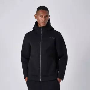 스파이더 남성 스웨터 본딩 후드 집업 SPJWCNFT303MBLK [백화점 매장판]