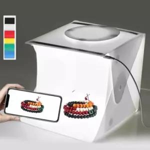 제품촬영 포토박스 셀프미니 스튜디오 사진관촬영 LED 제품40Cm