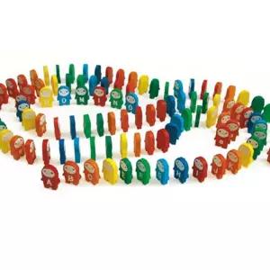 (다올)알파벳 도미노 대문자52P 소문자52P 어린이 학습교구