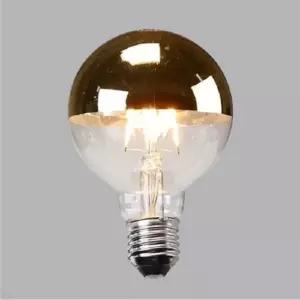[Deco] 에디슨 미러 전구 골드 G80 4W 램프 볼구 LED