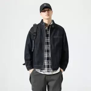 남성용 청자켓 맨 데님 해링턴 자켓 가을 워싱 소사냥옷 코트 CH3