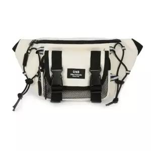 아이보리- 등산용 아웃도어 힙색 캐주얼 가방 외출 등산힙색 웨이스트백 등산보조가방