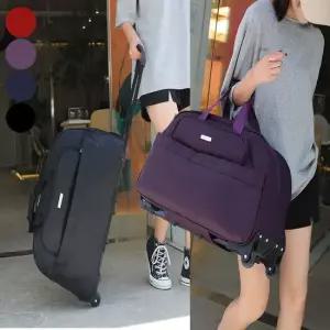 바퀴달린 보스턴백 휠캐리어 여행 짐가방 수납 손잡이 보스턴백캐리어 보스턴백