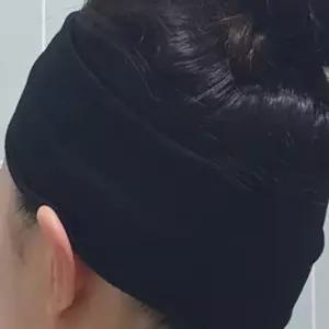 무지 남자헤어밴드 넓은 골지 헤어머리띠 검정 남자헤어밴드 반다나머리띠 헤어터번