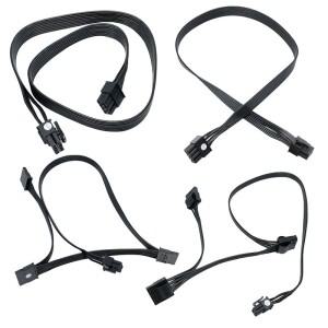 CPU GPU 8핀 6핀-3포트 SATA IDE Molex PCI-E 전원 공급 장치 케이블 교체 EVGA 650BQ 1000GQ