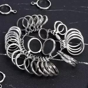 재는법 KS신형측정 리브리움 손가락 반지호수 사이즈 호수링 반지링 반지호수재기