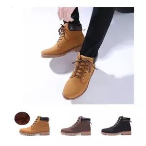 남성 겨울신발 발목 올라오는 워커 기모 앵클부츠 남자워커부츠 남자겨울워커